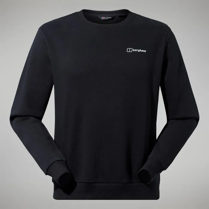 Berghaus Sweatshirts Logo Crew Black 8211 Men Berghaus Sweatshirts Logo Crew Black 8211 Men