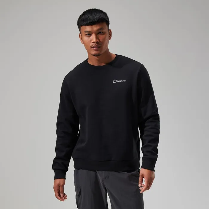 Berghaus Sweatshirts Logo Crew Black 8211 Men Berghaus Sweatshirts Logo Crew Black 8211 Men