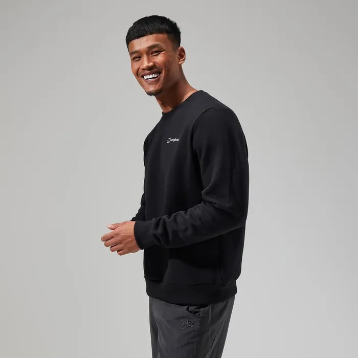 Berghaus Sweatshirts Logo Crew Black 8211 Men Berghaus Sweatshirts Logo Crew Black 8211 Men