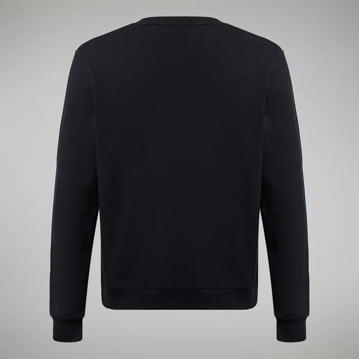 Berghaus Sweatshirts Logo Crew Black 8211 Men Berghaus Sweatshirts Logo Crew Black 8211 Men