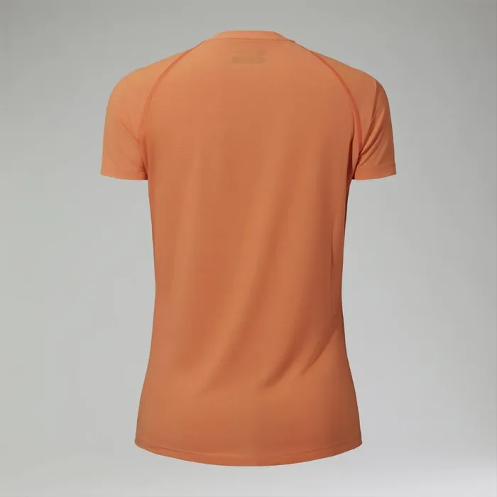 Berghaus TShirts 247 Crew Short Sleeve Tech Tee Orange 8211 Women