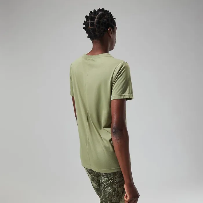 Berghaus TShirts Relaxed Tech Super Stretch Tee 8211 Green 8211 Women
