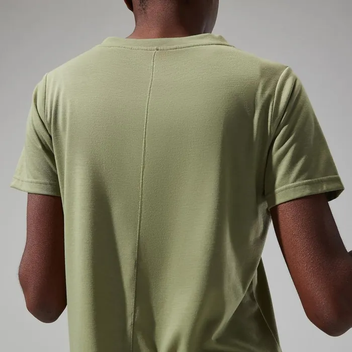 Berghaus TShirts Relaxed Tech Super Stretch Tee 8211 Green 8211 Women