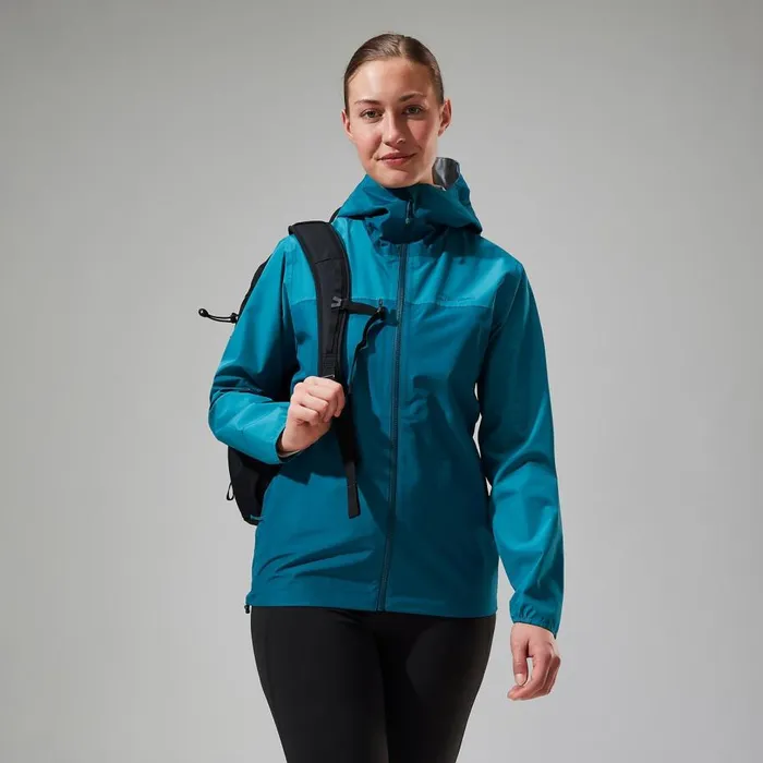 Berghaus Waterproof Deluge Pro 30 Waterproof Jacket 8211 Dark Turquoise 8211 Women