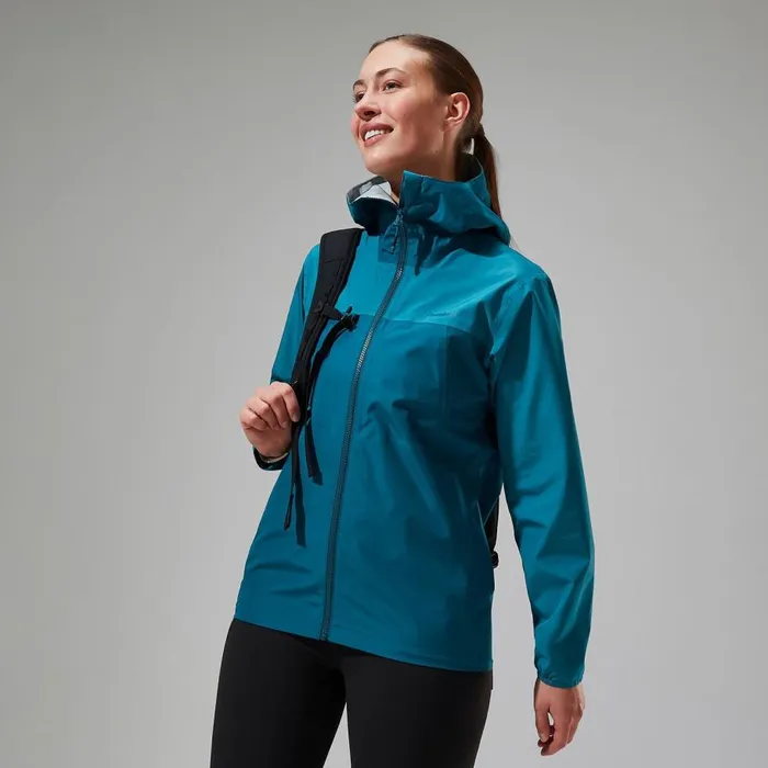 Berghaus Waterproof Deluge Pro 30 Waterproof Jacket 8211 Dark Turquoise 8211 Women