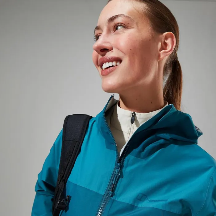 Berghaus Waterproof Deluge Pro 30 Waterproof Jacket 8211 Dark Turquoise 8211 Women