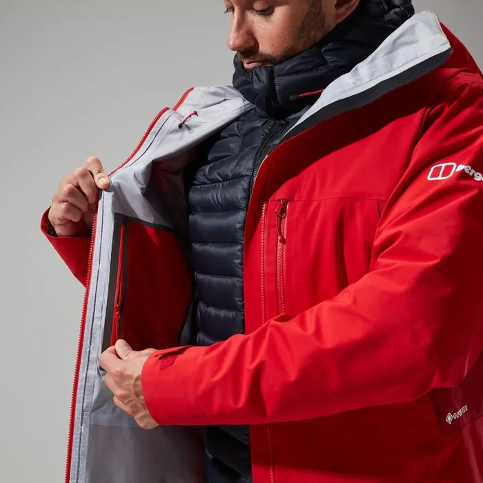 Berghaus Waterproof MTN Seeker GTX Jacket 8211 Red 8211 Men
