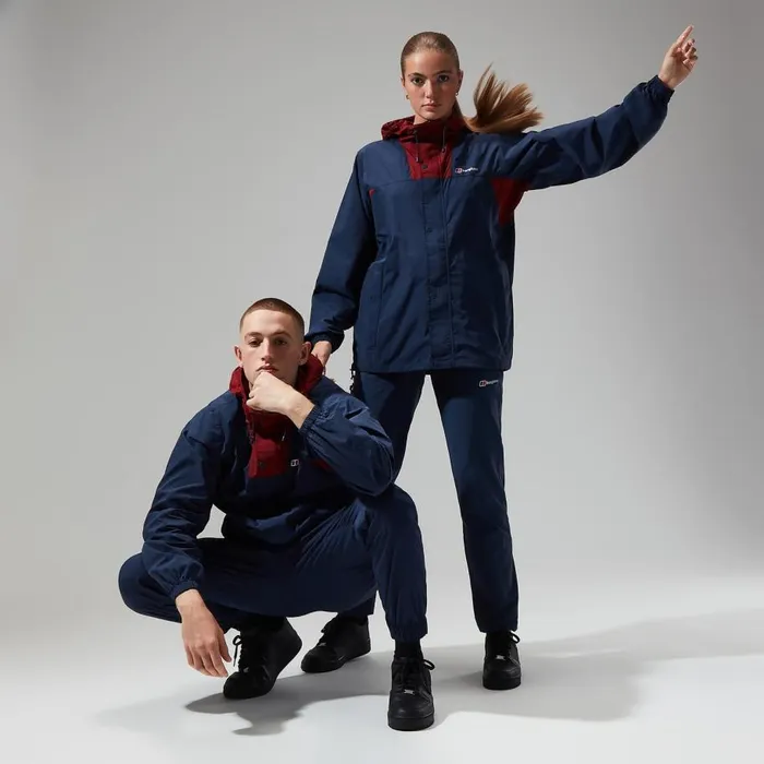 Berghaus Windproof Urban Windbreaker 21 Jacket 8211 Dark BlueDark Red 8211 Women