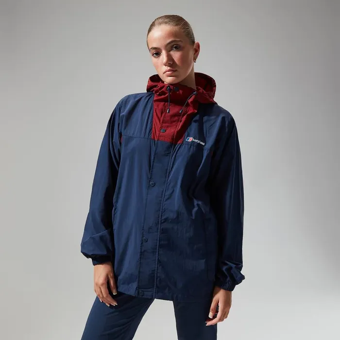 Berghaus Windproof Urban Windbreaker 21 Jacket 8211 Dark BlueDark Red 8211 Women