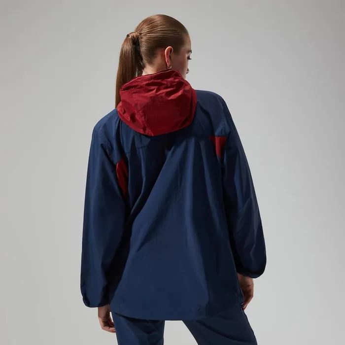 Berghaus Windproof Urban Windbreaker 21 Jacket 8211 Dark BlueDark Red 8211 Women