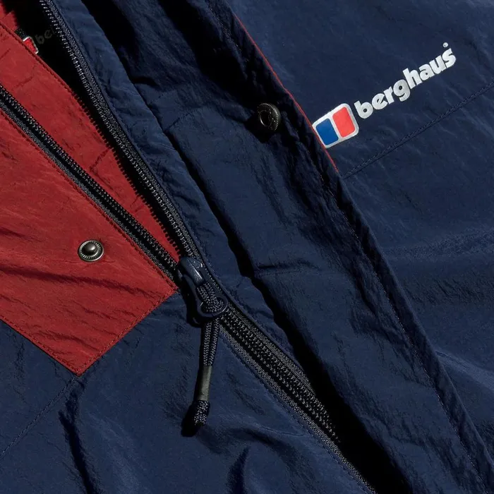 Berghaus Windproof Urban Windbreaker 21 Jacket 8211 Dark BlueDark Red 8211 Women