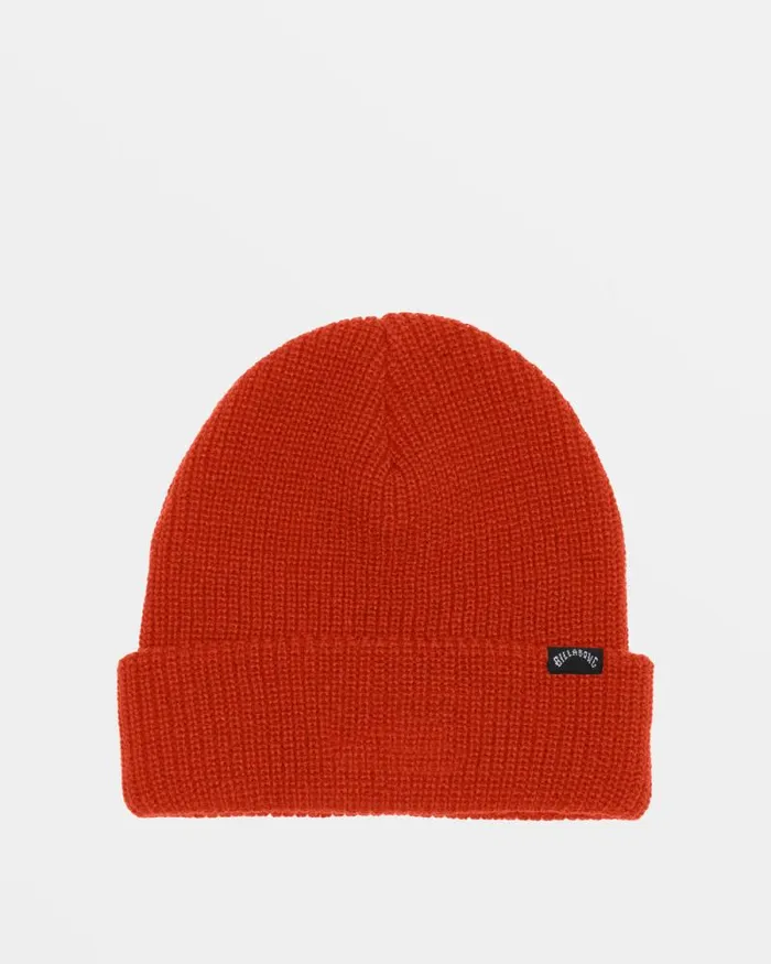 Billabong Beanies and Hats Arcade Cuff Beanie Orange 8211 Men