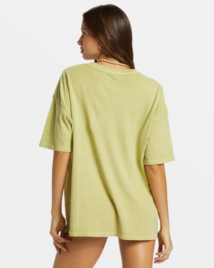 Billabong Graphic Tees and Tanks Extra Zesty TShirt Lime Zest 8211 Women Billabong Graphic Tees and Tanks Extra Zesty TShirt Lime Zest 8211 Women