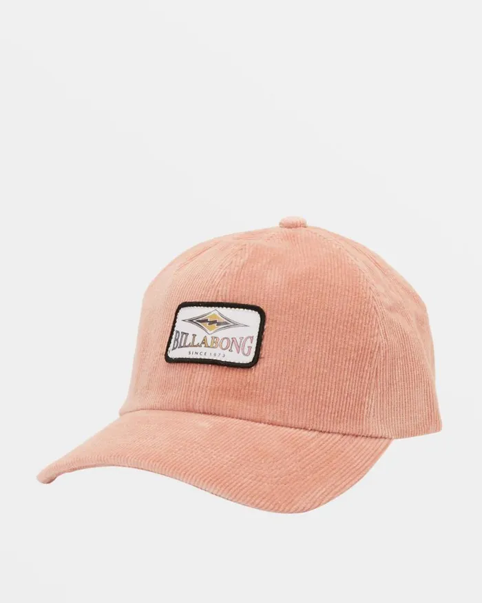 Billabong Hats and Beanies Dad Hat Strapback Hat Dusty Peach 8211 Women