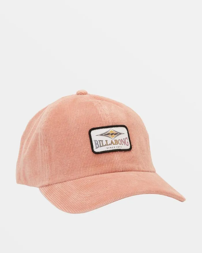 Billabong Hats and Beanies Dad Hat Strapback Hat Dusty Peach 8211 Women