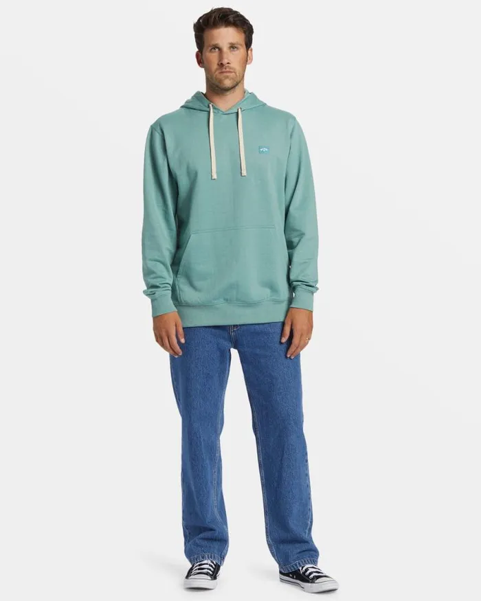 Billabong Hoodies and Fleece All Day Hoodie Dusty Teal 8211 Men Billabong Hoodies and Fleece All Day Hoodie Dusty Teal 8211 Men