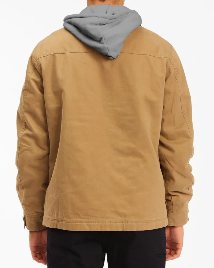 Billabong Jackets Barlow Hooded Jacket Clay 8211 Men Billabong Jackets Barlow Hooded Jacket Clay 8211 Men