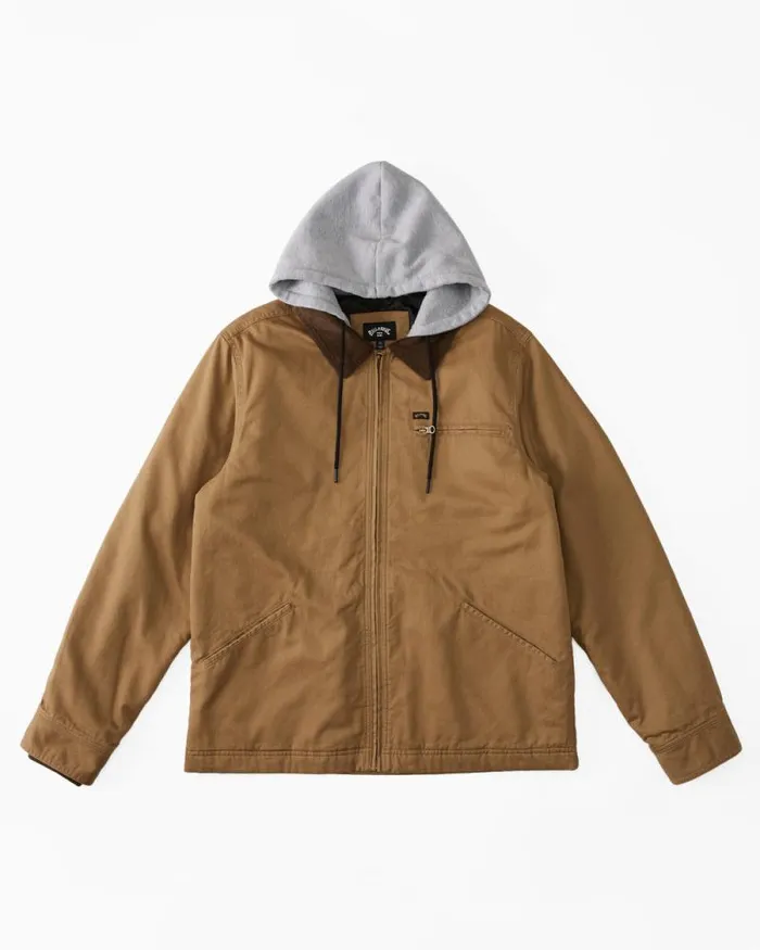 Billabong Jackets Barlow Hooded Jacket Clay 8211 Men Billabong Jackets Barlow Hooded Jacket Clay 8211 Men