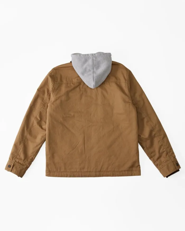 Billabong Jackets Barlow Hooded Jacket Clay 8211 Men Billabong Jackets Barlow Hooded Jacket Clay 8211 Men