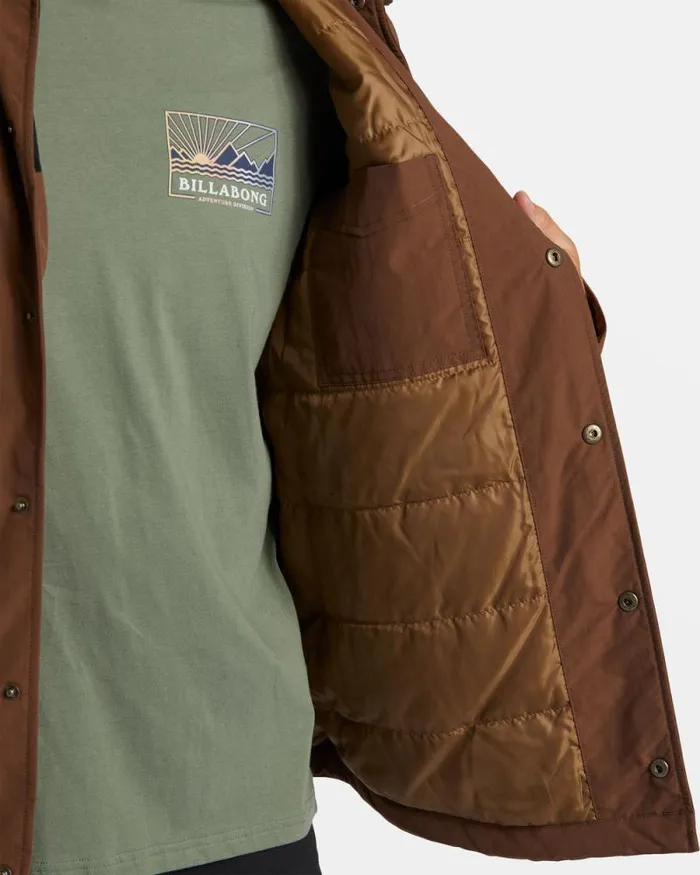 Billabong Jackets Outpost Insulated Jacket Antique Brown 8211 Men Billabong Jackets Outpost Insulated Jacket Antique Brown 8211 Men
