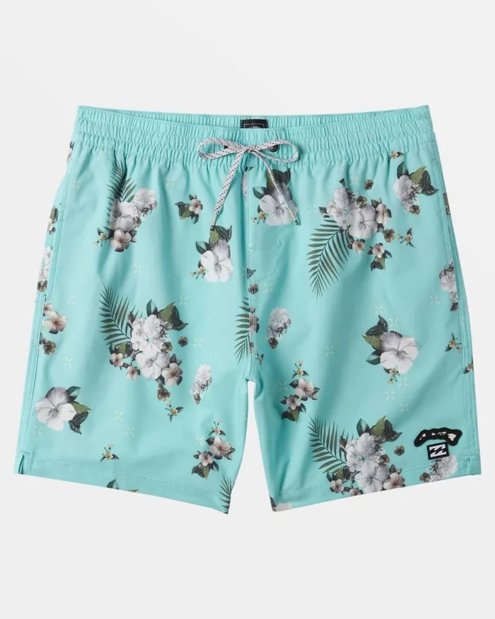 Billabong Layback Boardshorts Lazarus Mini Layback 17034 Swim Trunks Mint 8211 Men