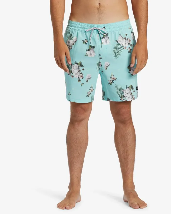 Billabong Layback Boardshorts Lazarus Mini Layback 17034 Swim Trunks Mint 8211 Men
