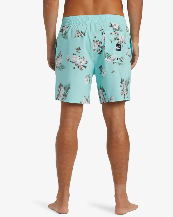 Billabong Layback Boardshorts Lazarus Mini Layback 17034 Swim Trunks Mint 8211 Men