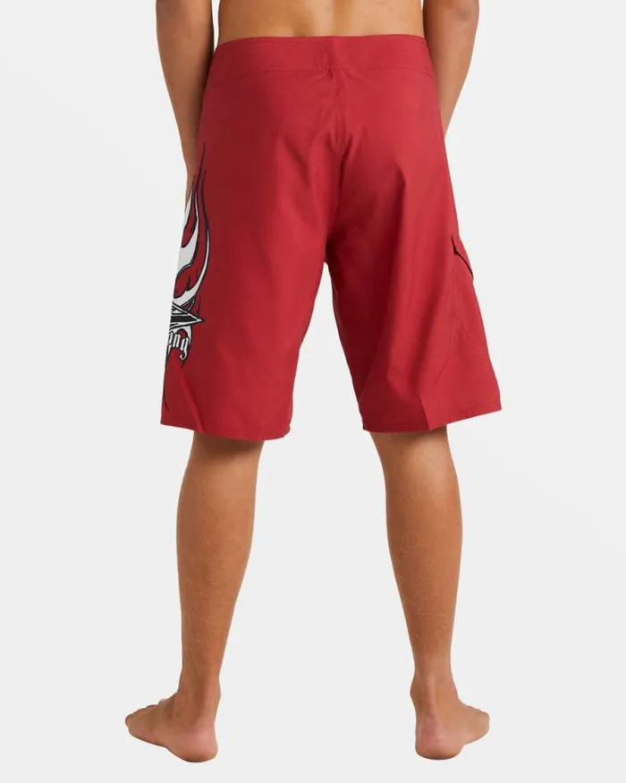 Billabong Long Length 18034 8211 21034 Flame Boardshort 21034 Core Red 8211 Men Billabong Long Length 18034 8211 21034 Flame Boardshort 21034 Core Red 8211 Men