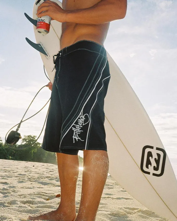 Billabong Long Length 18034 8211 21034 Fluid 2K Pro Performance 21034 Boardshorts Black 8211 Men