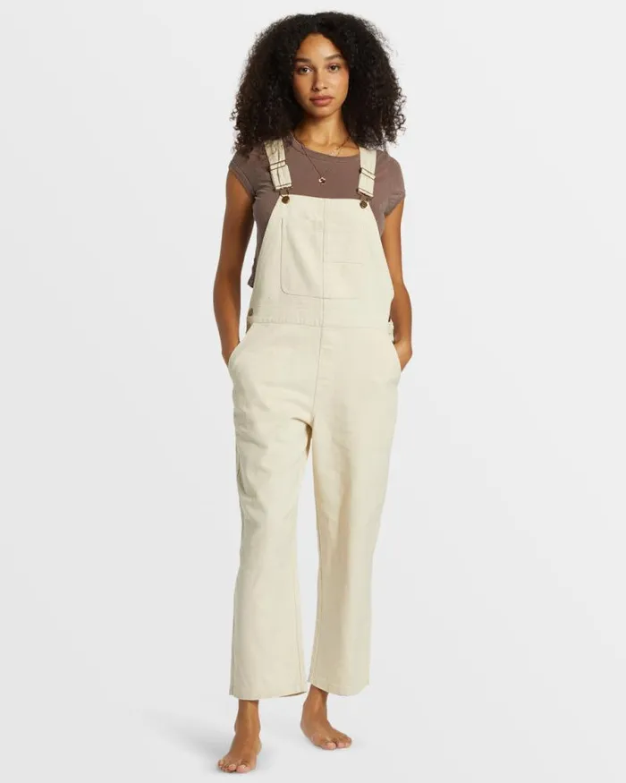 Billabong Rompers and Jumpsuits Sand Canyon Denim Overalls White Cap 8211 Women Billabong Rompers and Jumpsuits Sand Canyon Denim Overalls White Cap 8211 Women
