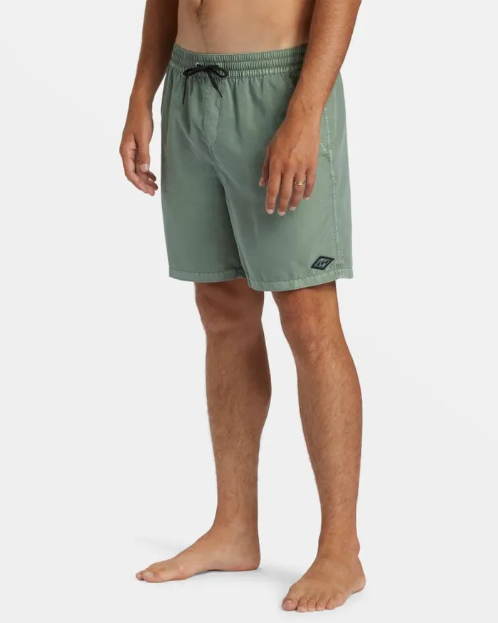 Billabong Short Length 16034 8211 175034 All Day Overdyed Layback 17034 Swim Trunks Sage 8211 Men Billabong Short Length 16034 8211 175034 All Day Overdyed Layback 17034 Swim Trunks Sage 8211 Men