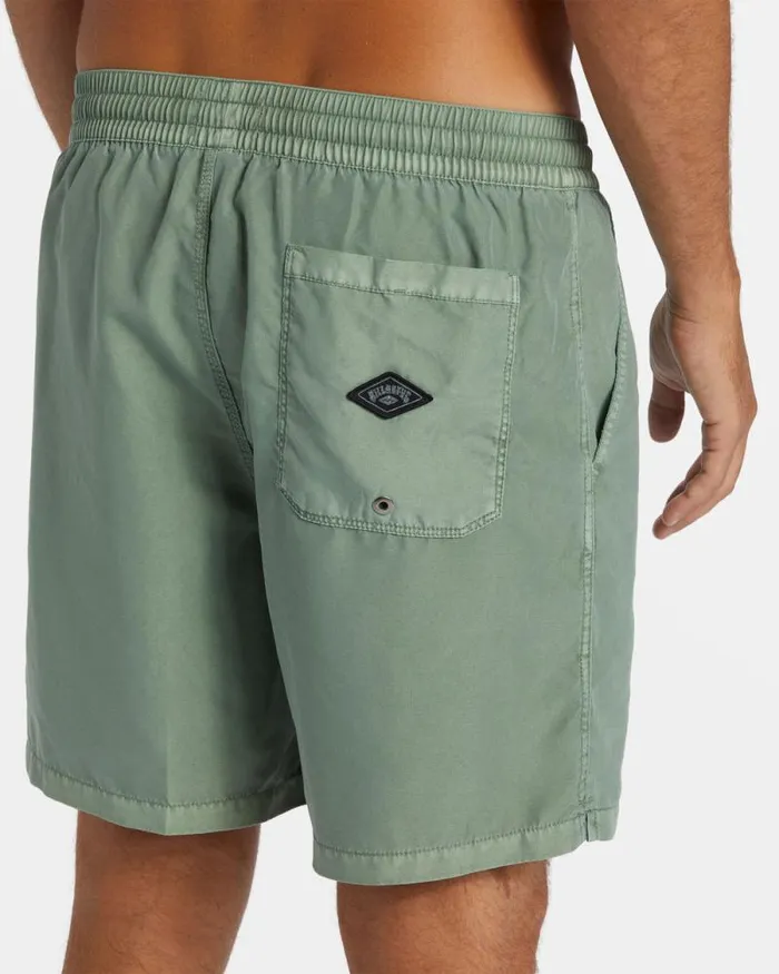 Billabong Short Length 16034 8211 175034 All Day Overdyed Layback 17034 Swim Trunks Sage 8211 Men Billabong Short Length 16034 8211 175034 All Day Overdyed Layback 17034 Swim Trunks Sage 8211 Men
