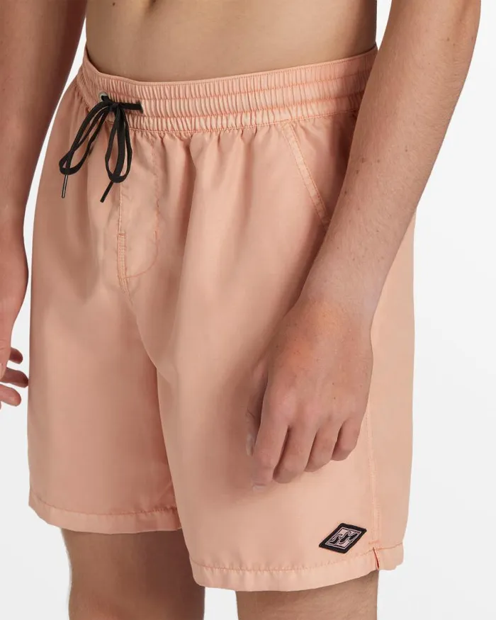 Billabong Shorts All Day Overdyed Layback 17034 Swim Trunks Dusty Melon 8211 Men Billabong Shorts All Day Overdyed Layback 17034 Swim Trunks Dusty Melon 8211 Men