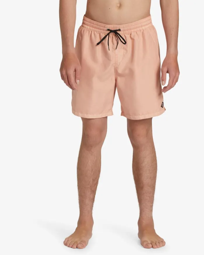 Billabong Shorts All Day Overdyed Layback 17034 Swim Trunks Dusty Melon 8211 Men Billabong Shorts All Day Overdyed Layback 17034 Swim Trunks Dusty Melon 8211 Men