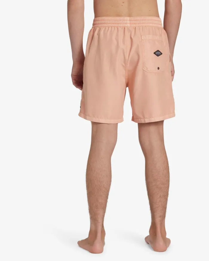 Billabong Shorts All Day Overdyed Layback 17034 Swim Trunks Dusty Melon 8211 Men Billabong Shorts All Day Overdyed Layback 17034 Swim Trunks Dusty Melon 8211 Men