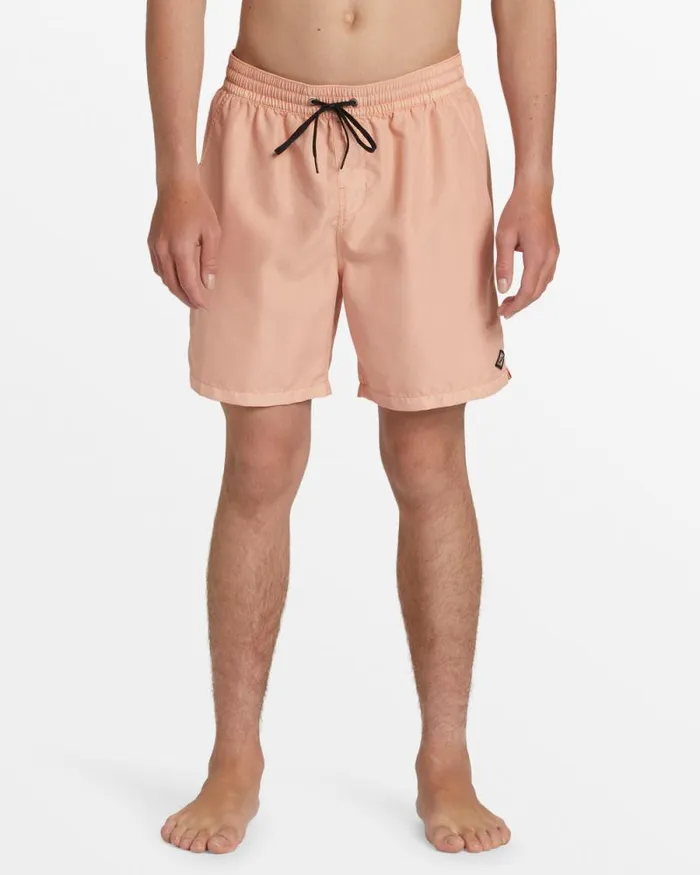Billabong Shorts All Day Overdyed Layback 17034 Swim Trunks Dusty Melon 8211 Men Billabong Shorts All Day Overdyed Layback 17034 Swim Trunks Dusty Melon 8211 Men
