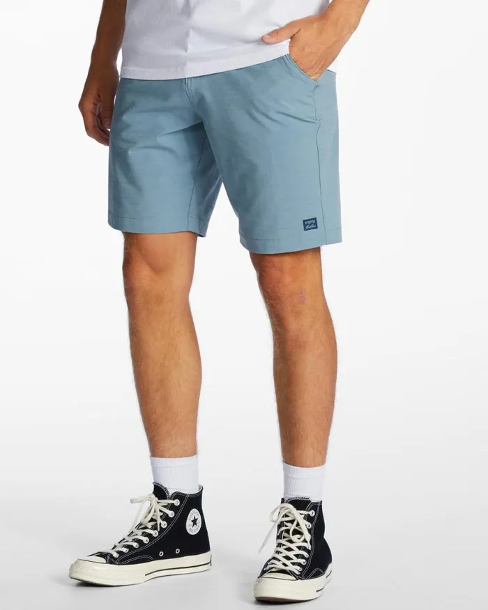 Billabong Shorts Crossfire Slub 19034 Hybrid Submersible Shorts Washed Blue 8211 Men