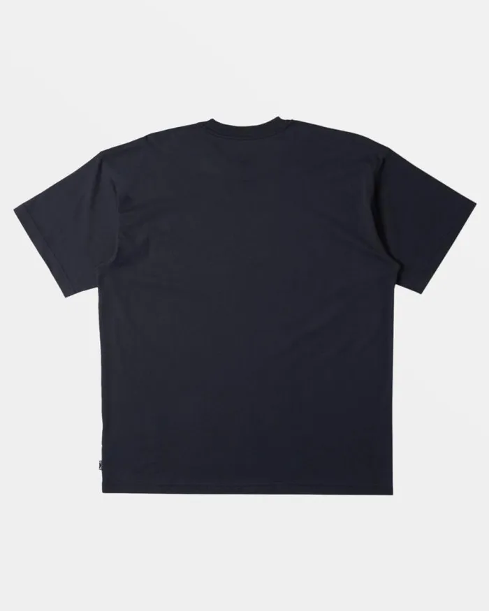 Billabong TShirts Identity TShirt Washed Black 8211 Men Billabong TShirts Identity TShirt Washed Black 8211 Men
