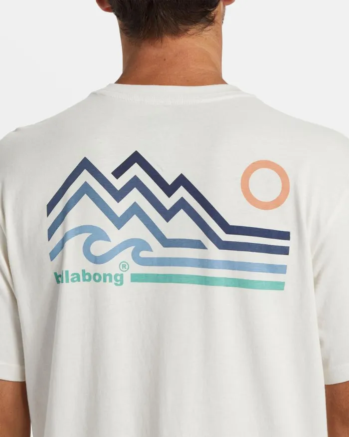 Billabong TShirts Range TShirt Off White 8211 Men Billabong TShirts Range TShirt Off White 8211 Men