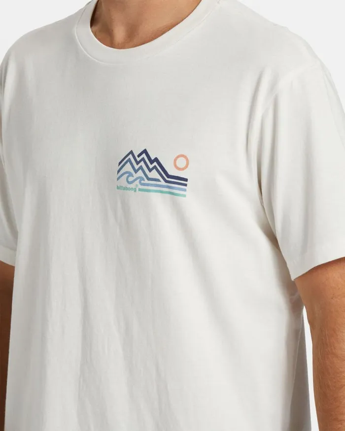Billabong TShirts Range TShirt Off White 8211 Men Billabong TShirts Range TShirt Off White 8211 Men