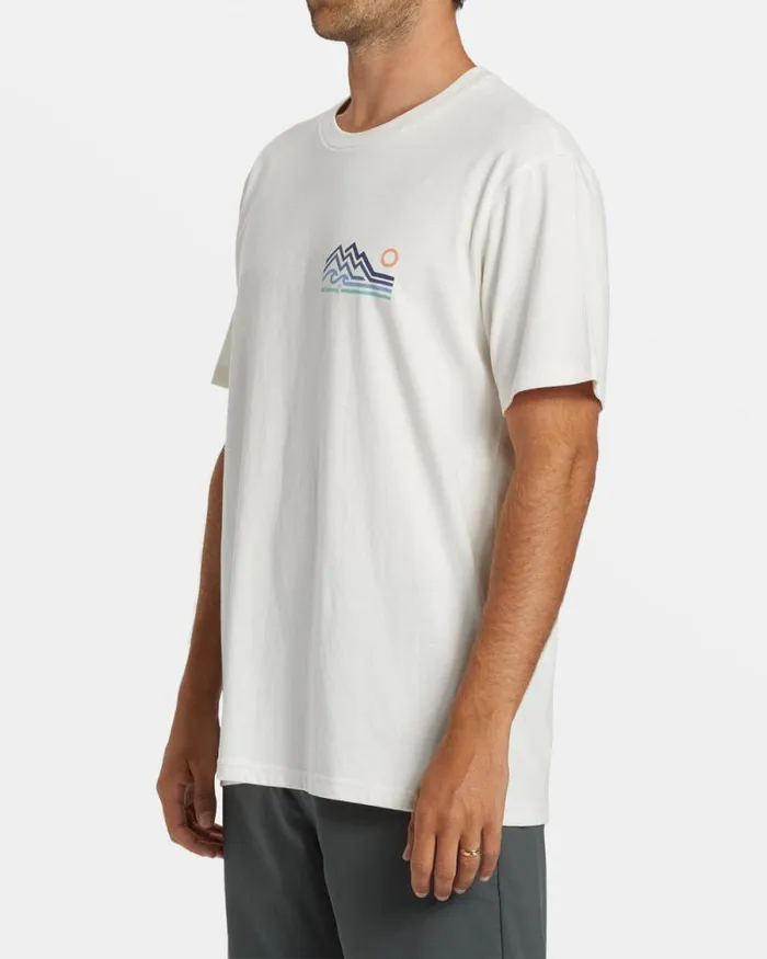 Billabong TShirts Range TShirt Off White 8211 Men Billabong TShirts Range TShirt Off White 8211 Men