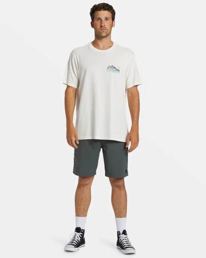 Billabong TShirts Range TShirt Off White 8211 Men Billabong TShirts Range TShirt Off White 8211 Men
