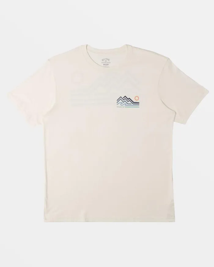 Billabong TShirts Range TShirt Off White 8211 Men Billabong TShirts Range TShirt Off White 8211 Men
