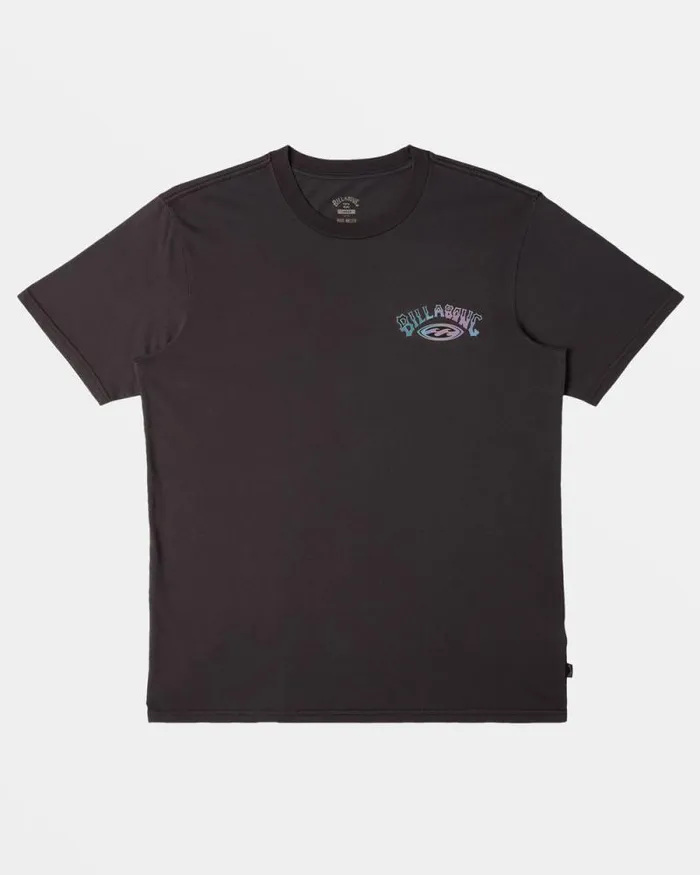 Billabong Wave Washed Essentials Arch Wash TShirt Washed Black 8211 Men Billabong Wave Washed Essentials Arch Wash TShirt Washed Black 8211 Men