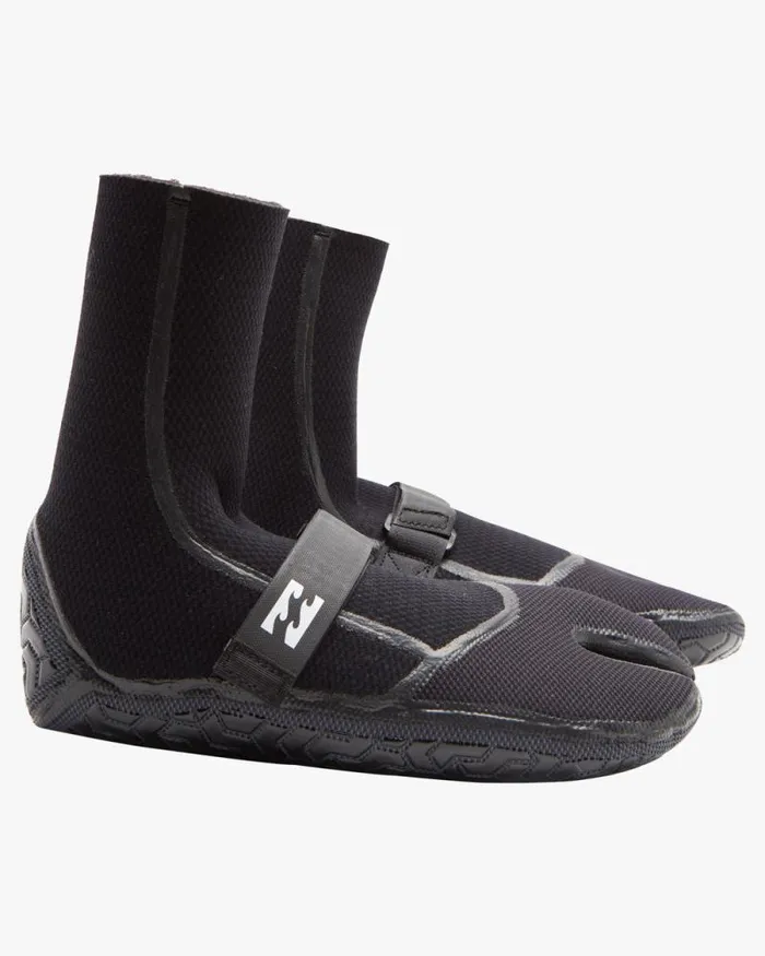 Billabong Wetsuit Accessories 3mm Furnace Comp Split Toe Wetsuit Boots Black 8211 Men Billabong Wetsuit Accessories 3mm Furnace Comp Split Toe Wetsuit Boots Black 8211 Men