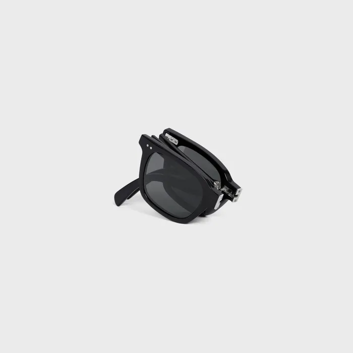 Black Frame 44 Sunglasses In Acetate With Metal Black Men CELINE SUNGLASSES Black Frame 44 Sunglasses In Acetate With Metal Black Men CELINE SUNGLASSES