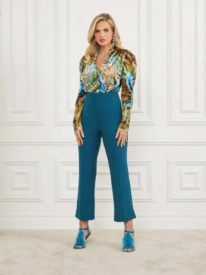 Bottoms Women Marciano Braxton Pant Blue Opal