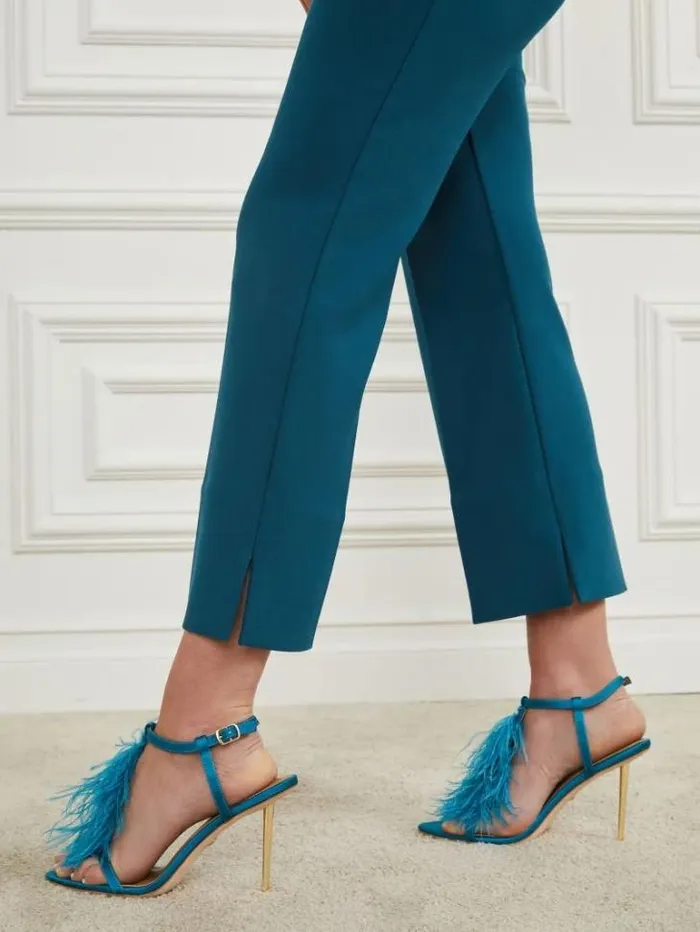 Bottoms Women Marciano Braxton Pant Blue Opal