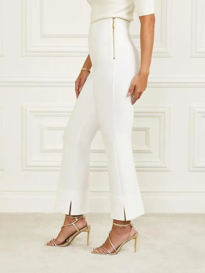 Bottoms Women Marciano Braxton Pant Pale Pearl Bottoms Women Marciano Braxton Pant Pale Pearl