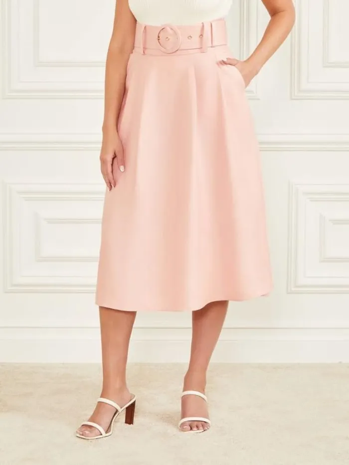 Bottoms Women Marciano Eco Hailey Skirt Hacienda Rose